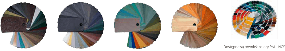 Colours - Outside - Aluminum Overlays